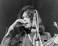 Mel Collins - is he about to sneeze?